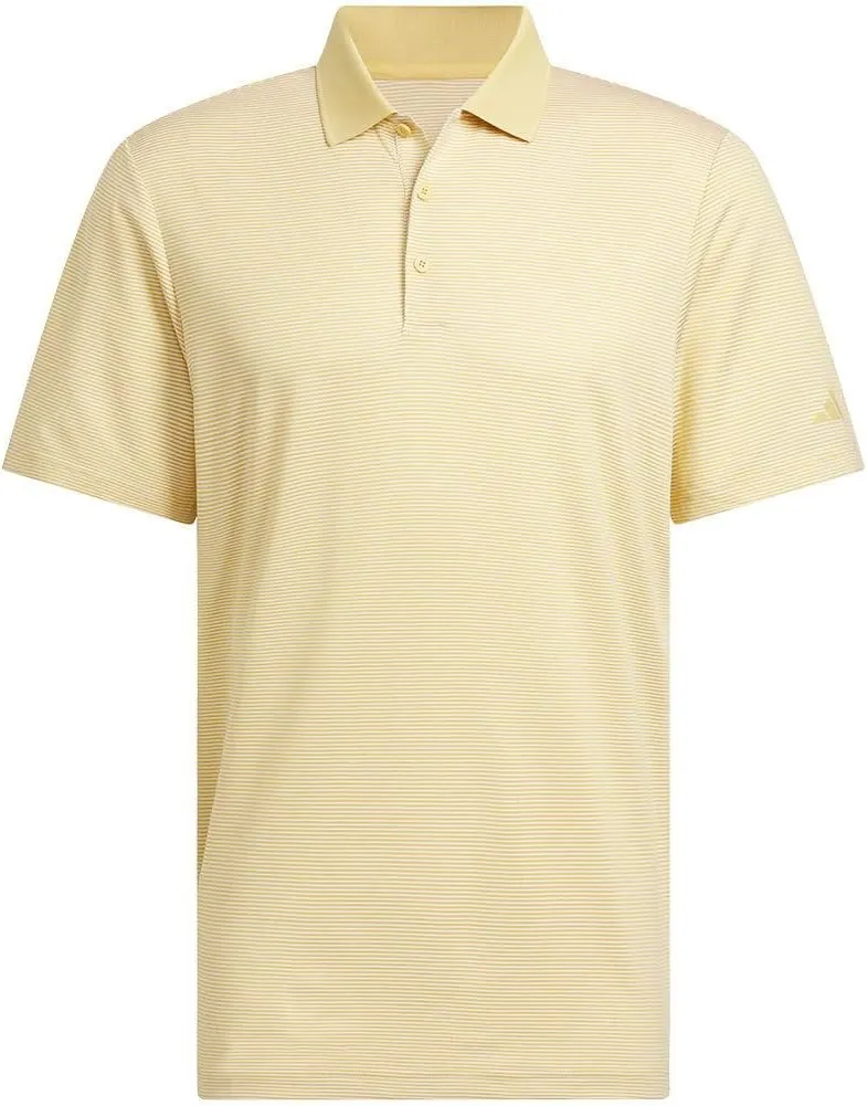 adidas Men's Ultimate365 Ottoman Stripe Polo Shirt