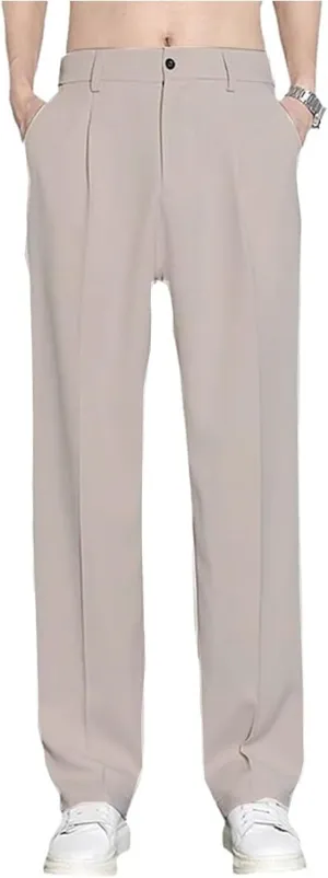Denimblack Pants for Men, Easemotions Super Stretch Ice Silk Comfort Everyday Pants