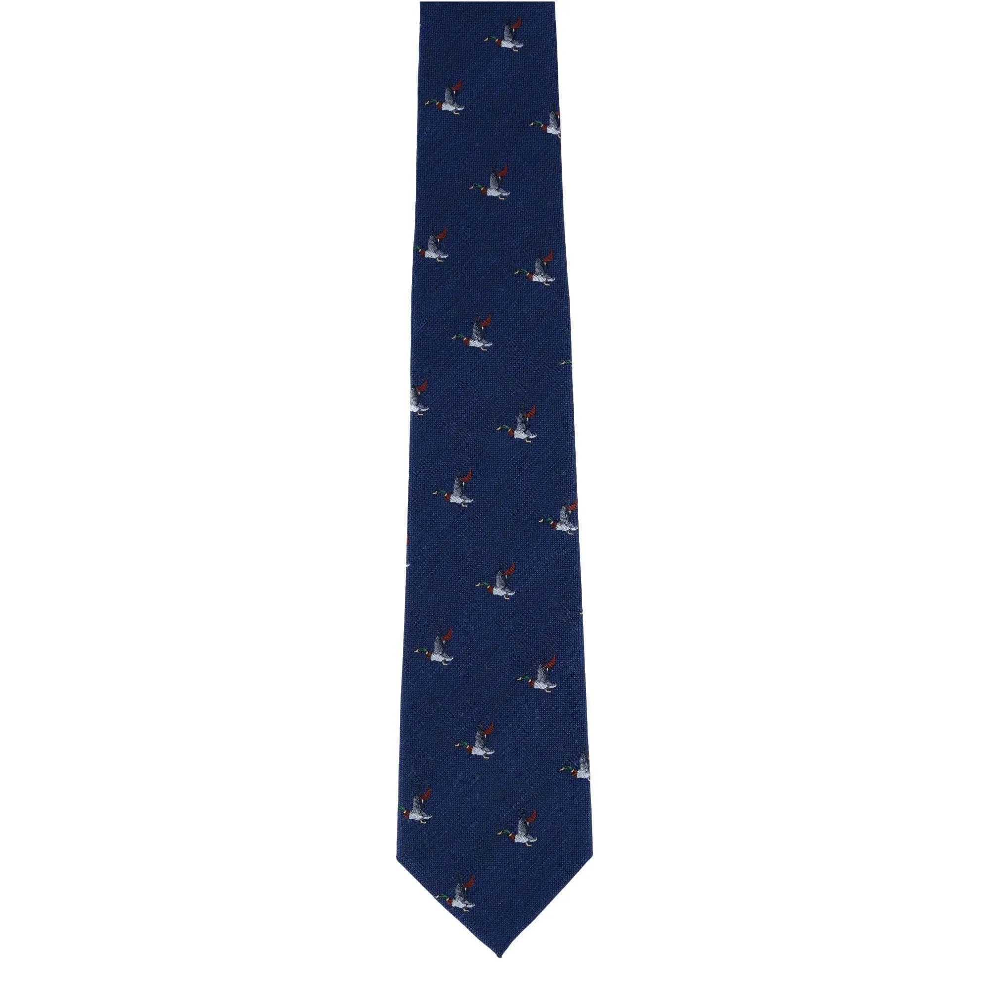 Drake the Mallard Duck Novelty Silk Necktie