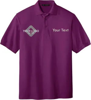 INK STITCH Men K500 Custom Stitching Silk Touch Polo Custom Shirts - 37 Colors