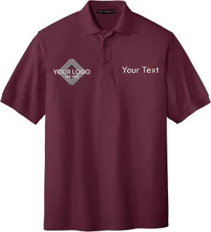 INK STITCH Men K500 Custom Stitching Silk Touch Polo Custom Shirts - 37 Colors