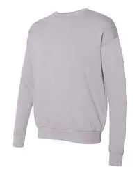 Solid Color Embroidered Sweatshirt - Adult
