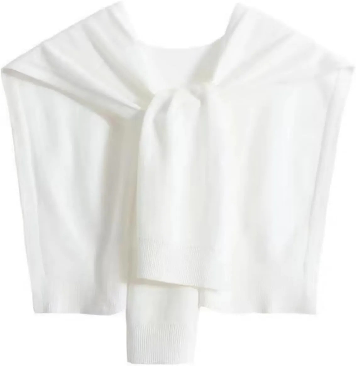Sweater Shawl Wraps for Women Sweater Knitted Knotted Shawls Travel Casual Scarf Cape Shoulder Tops Fashion Wrap