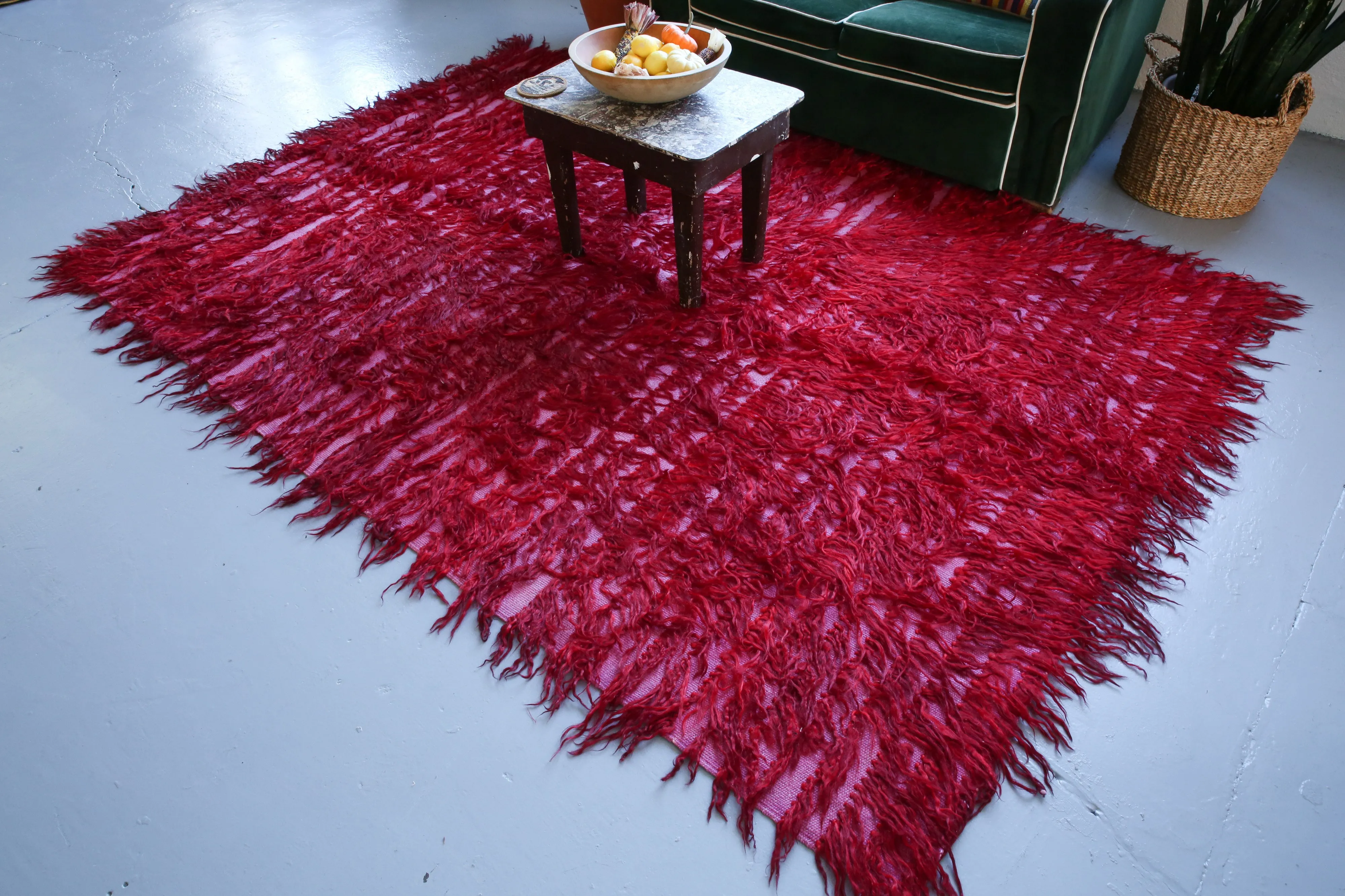 Vintage Filikli Tulu Rug